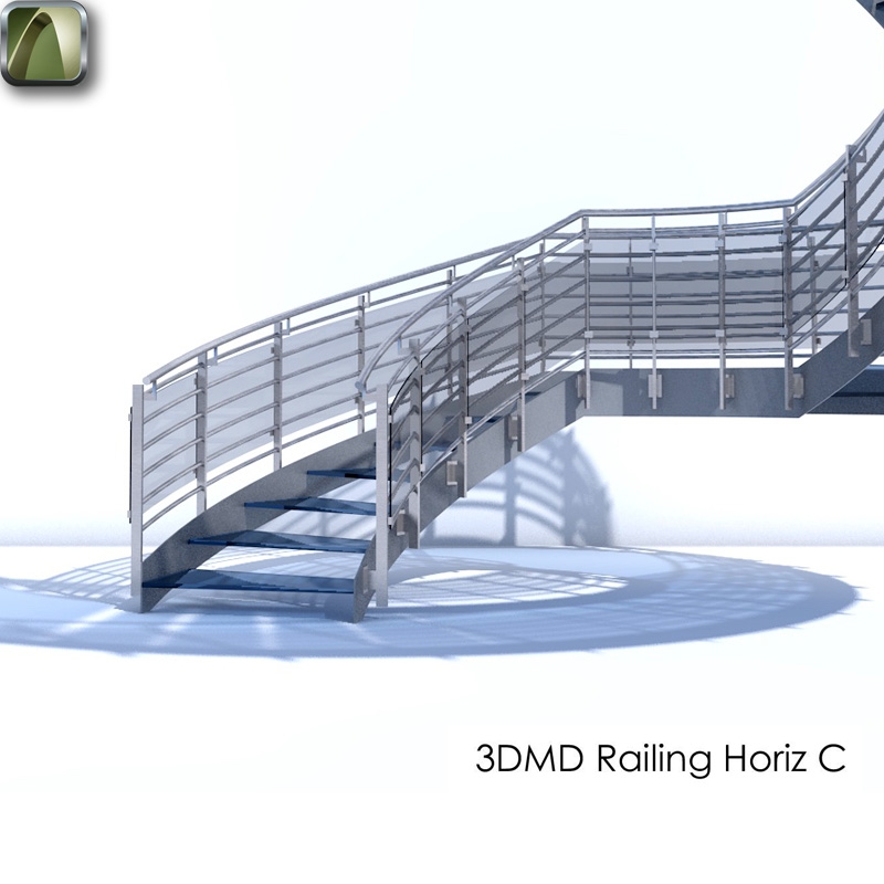 3D Railing Horiz C