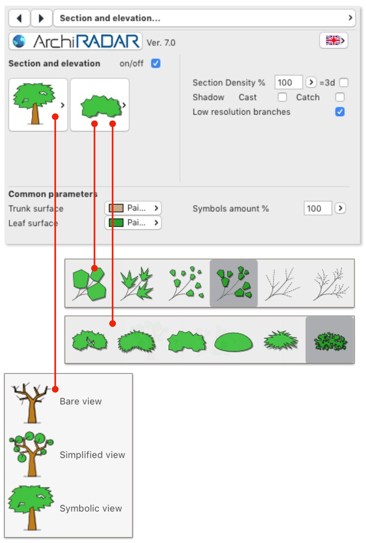 2D 3D plants 15 2 interfaccia